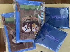 ディズニーアンバサダーホテル　チップとデールネックポーチ・エコバッグ