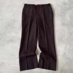 70s 80s ギャバジン？ ビンテージ スラックス ワイド USA製 - メルカリ