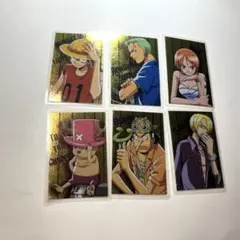 ONE PIECE コレクションカード 5枚セット ラミネートカード ラミカ