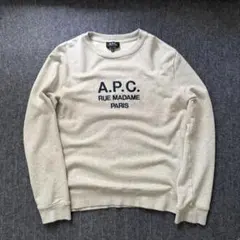 A.P.C. ロゴスウェット