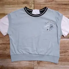 新品 未使用 バックプリント 半袖 Tシャツ 女の子 120