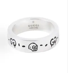 に*く様 GUCCI ゴースト リングシルバー925 19号 - メルカリ