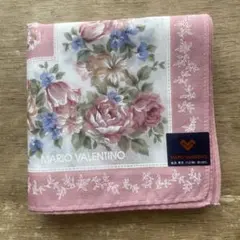 MARIO VALENTINO 花柄ハンカチ