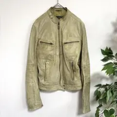 【一点物】 ヴィンテージ　レザージャケット　ライダースジャケット　CLABRUN
