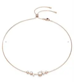 Swarovski ネックレス ゴールド クリスタル
