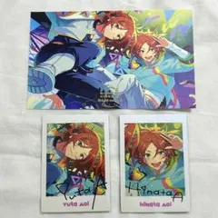 あんスタ 10周年 ポストカード ぱしゃっつ 2wink 葵ひなた 葵ゆうた