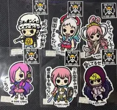 ワンピース B-SIDE LABEL ステッカー セット