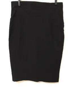ザラ ベーシック タイトスカート ストレッチ ブラック