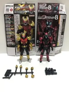 shodo 仮面ライダーキバ　エンペラー、ダークキバ