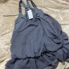 INGNI グレー ノースリーブ チュニック M