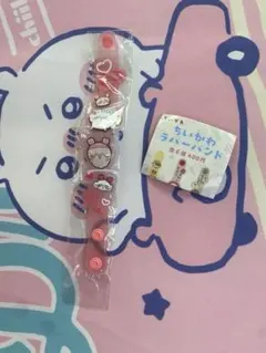 ちいかわ　ラバーストラップ モモンガ カニちゃん 古本屋さん