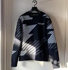 美品 ★ MARK&LONA ニット セーター マーク&ロナ 正規品 ブラック