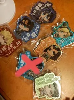 ジョジョの奇妙な冒険 JOJOWORLD3 アクリルバッジ 6点