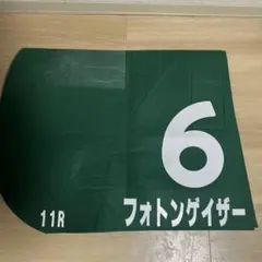 実使用ゼッケン 乗馬