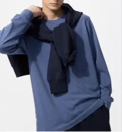 ユニクロ　ソフトタッチクルーネックカットソー