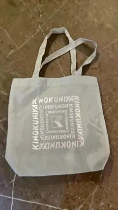 KINOKUNIYA♥️紀伊国屋ロゴ入りエコバッグ新品♥️ミントグリーンのサムネイル
