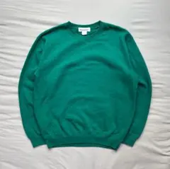 90's OLD GAP クルーネックスウェット 無地 緑