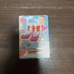 アイカツカード ピンクステージシューズ