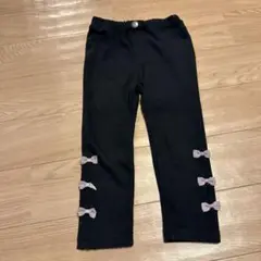 any FAM 黒いリボン付き長ズボン