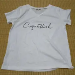 pink adobe Coquettish ロゴ 半袖Tシャツ ホワイトのサムネイル