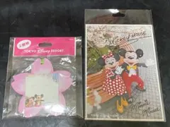 ディズニー ミッキー ミニー ふせん フォト セット