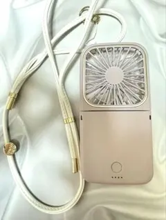 【ネックストラップ付】Francfranc フレ スマートハンディファン マット