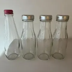 食品用ガラス瓶 4本セット 保存容器のサムネイル