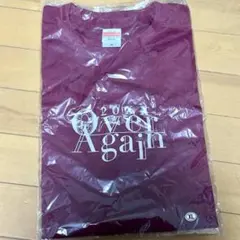 w-inds. Over Again Tシャツ バーガンディ XLサイズ 赤