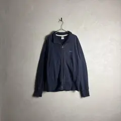 00s NIKE ナイキ フルジップ スウェット トラックジャケット ネイビー