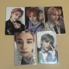 ヒョンジン　5star封入トレカ5枚セット