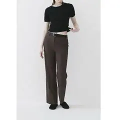 25ss Wooster Crepe Knit Bi Color Rib Tee - メルカリ