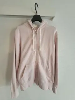 Champion ピンク ジップアップパーカー