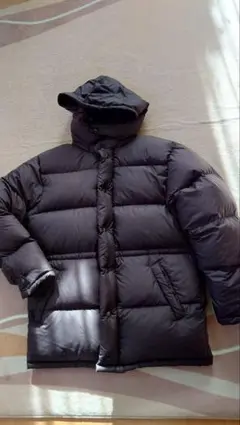 U.P renoma　フード付きダウンジャケット　サイズL 茶系