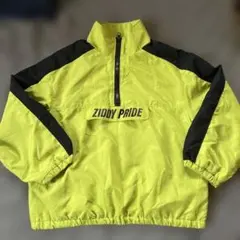 ZIDDY PRIDE 蛍光イエロージャケット 130
