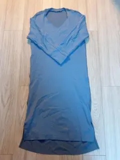 ANAYI Vネック リブニットチュニック 36