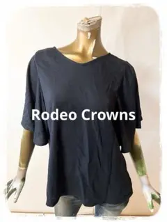 ☘️T19482☘️Rodeo Crowns RNカノコ 2WAY袖フリルトップス