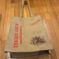 【未使用】TRADER JOE'S ウォッシャブルエコバッグ
