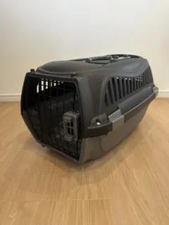 ペットキャリーケース グレー