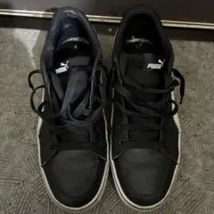 PUMA メンズ スニーカー ブラック ホワイト