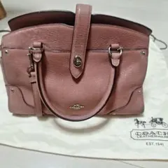 COACH 2way ショルダーバッグ ピンクのサムネイル