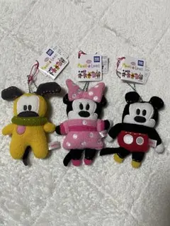 Pook・a・Looz ミッキー・ミニー・プルート ぬいぐるみセット