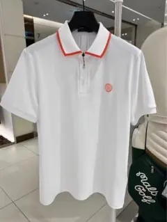 【ラスト１・値下】シンプル上品ジーフォア速乾性　レディースポロシャツ・半袖 ラスト1・値下】シンプル上品ジーフォア速乾性 レディースポロシャツ