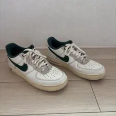 Nike Air Force 1 ホワイト/グリーン 28.5cm