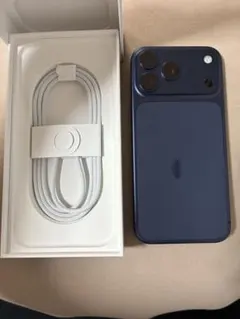 【バッテリー100%】美品 iPhone17Pro 256GB ディープブルー