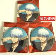 銀魂　ぼてじゅう　ぼてぢゅう　 グリッター　缶バッジ　銀さん