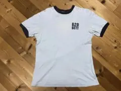 820 BCTT リンガーTシャツ ホワイト ネイビーのサムネイル