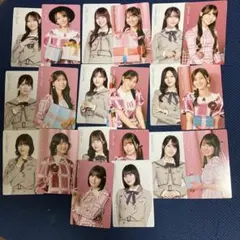 乃木坂46 ビリヤニ ビジュアルカードA B セット　4期生