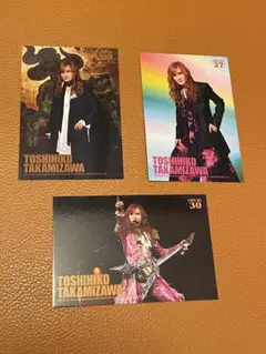 THE ALFEE 2025秋ツアー 高見沢さんトレカ3枚セット9.27.30