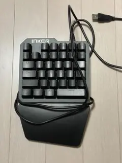 Inker 片手 左手 ゲーミングキーボード miniキーボード