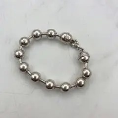 ⭐️ 期間限定セール ⭐️SV925ボールチェーンブレス⭐️約17.5cm新品 